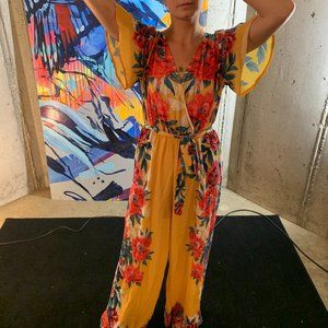 Floral Printed Jumpsuit